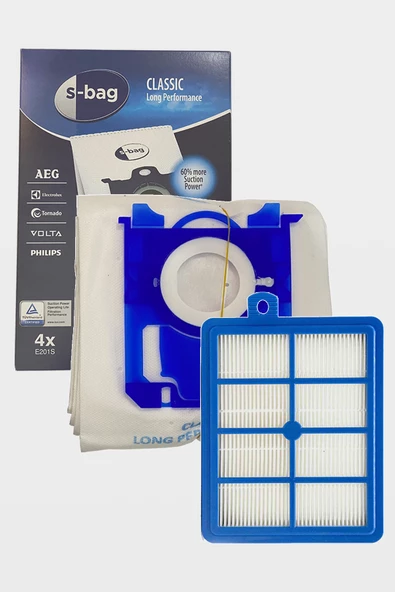 AEG AAM 6105 AirMax Uyumlu Toz Torbası ve Hepa Filtre Seti 2'li ürün görseli 1