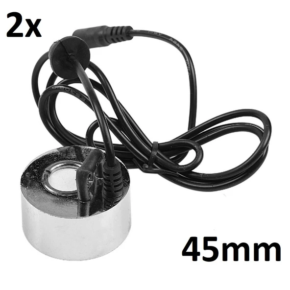 Yate10 2Adet 45mm Büyük Metal Soğuk Buhar Üreteci, Kuluçka Nem Nozulu 24v ürün görseli 1