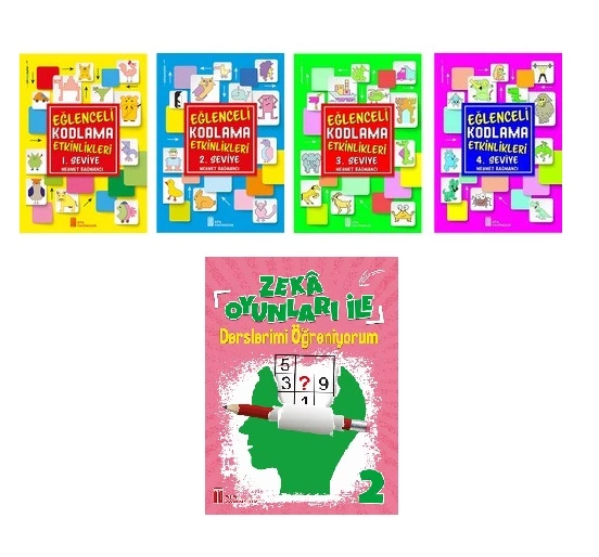 Ata 2.Sınıf Kodlama Seti+Zeka Oyunları İle Derslerimi Öğreniyorum ürün görseli 1