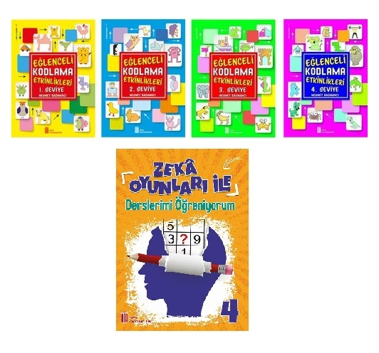 Ata 4.Sınıf Kodlama Seti+Zeka Oyunları İle Derslerimi Öğreniyorum ürün görseli 1