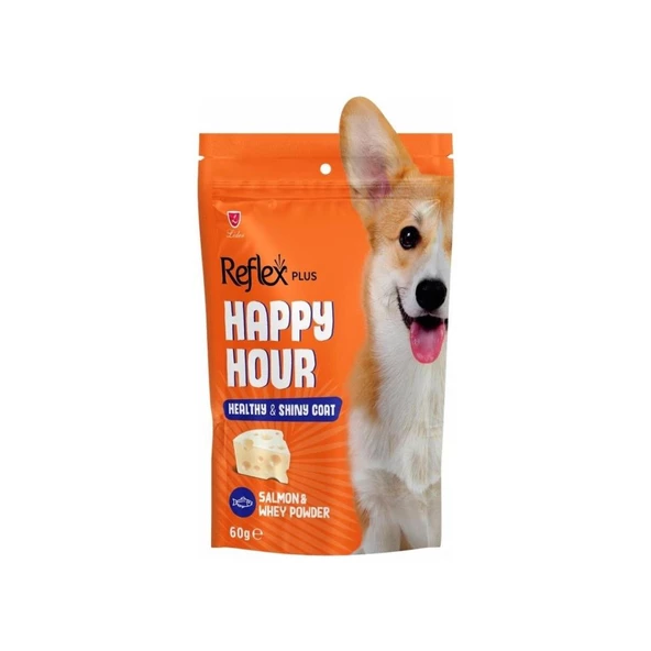 Reflex Happy Hour Sağlık Ve Parlak Tüyler İçin Destekleyici Köpek Ödülü 60 Gr ürün görseli 1