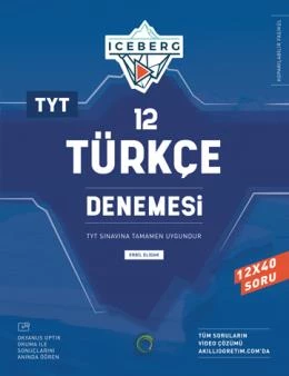 Okyanus YKS TYT Türkçe Iceberg 12 Deneme Okyanus Yayınları ürün görseli 1