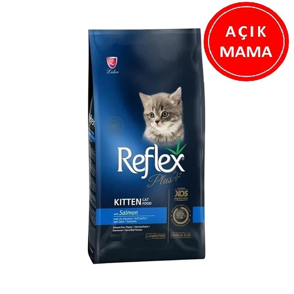 Reflex Plus Kitten Somonlu Yavru Kedi Maması 1 kg AÇIK ürün görseli 1