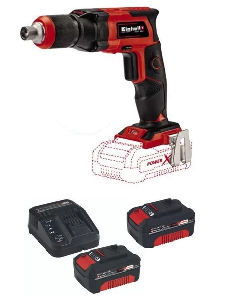 Einhell TE-DY 18 li 2x4.0ah Akülü Alçıpan Vidalama ürün görseli 1