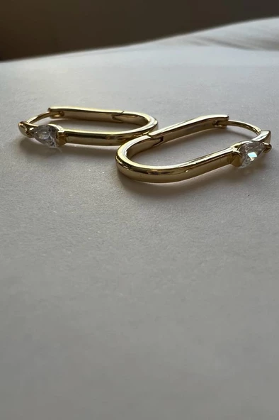 SENNA (ALTIN KAPLAMA KÜPE 14K) ürün görseli 1