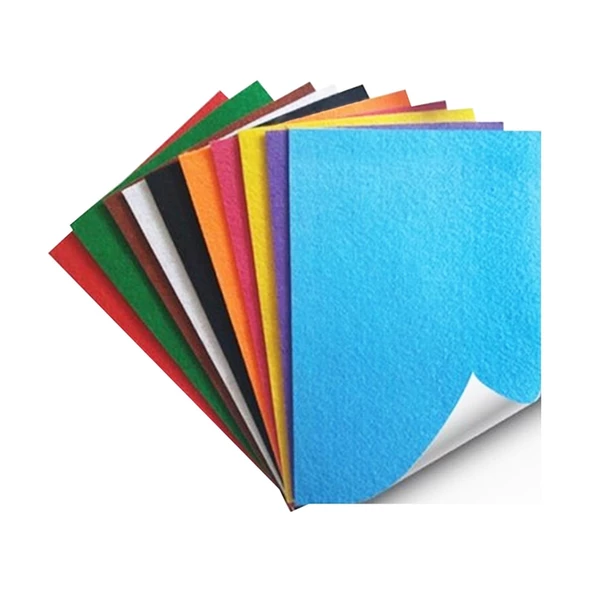 Bravo 10 Renk Yapışkanlı Keçe Etkinlik Malzemesi 20x30cm ürün görseli 1