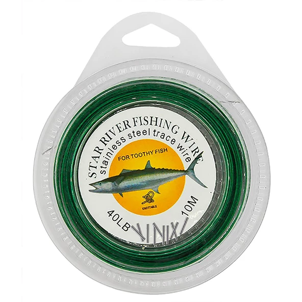 Portfish 10m Çelik Tel (Burçlu)  30 Lbs / 13.6 Kg / 0.55 mm ürün görseli 1