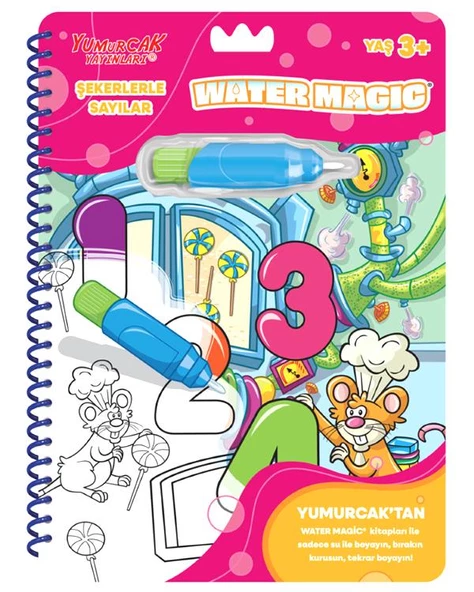 Şekerlerle Sayılar Water Magic Yumurcak Yayınları ürün görseli 1