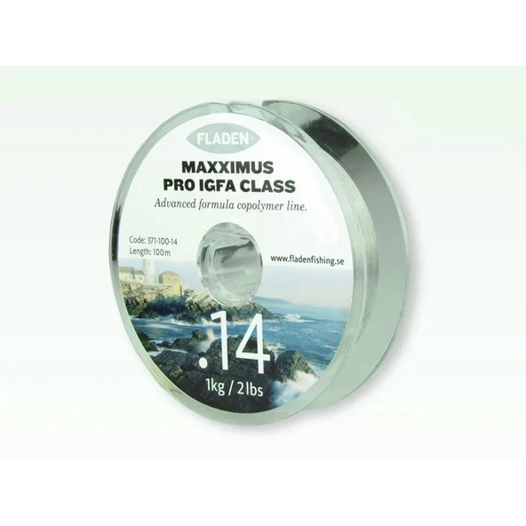 Fladen Maxximus İgfa Pro 100m Gri Misina  0.25  mm / 4 kg ürün görseli 1