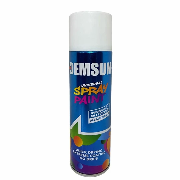 Sprey Boya Akrilik Efektli Parlak Beyaz 200 ml RAL9003 ürün görseli 1