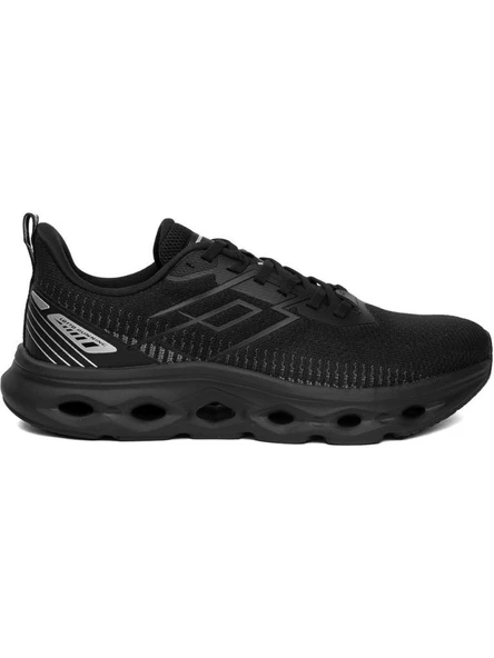 LOTTO MODEA 4PR SİYAH GÜMÜŞ COMFORT CASUAL ANATOMİK SPOR AYAKKABISI ürün görseli 1