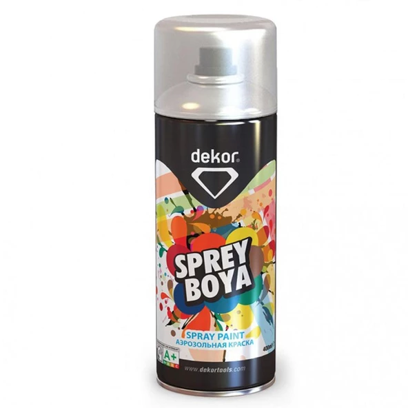 Sprey Boya Akrilik Efektli Mat Siyah 400 ML ürün görseli 1