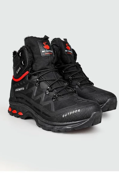 Marco Jamper 1821-24 Deri Outdoor Kürklü Fermuarlı Erkek Bot ürün görseli 1