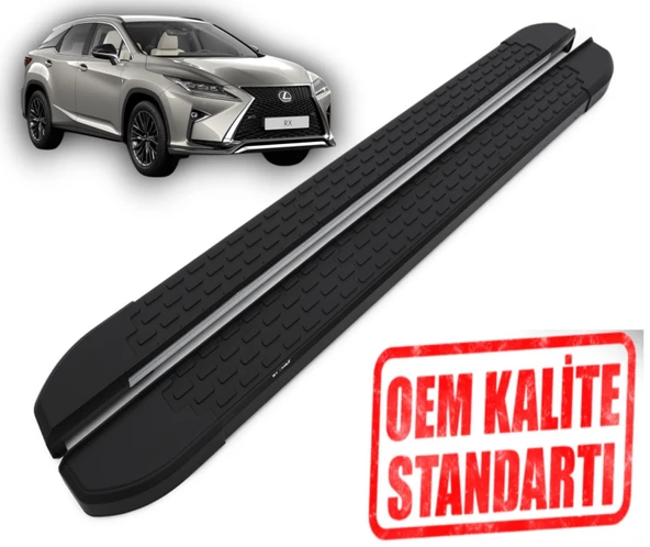 RX 200T 2018 2019 2020 2021 2022 2023 2024 ARACA ÖZEL NEVADA SİYAH YAN BASAMAK ürün görseli 1