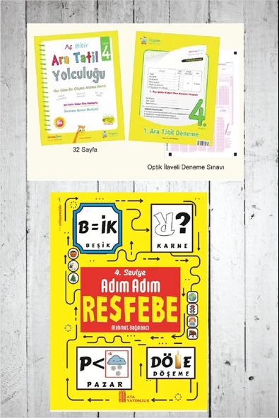 4.Sınıf Kasım Ara Tatil+Resfebe(Deneme Hediyeli) ürün görseli 1