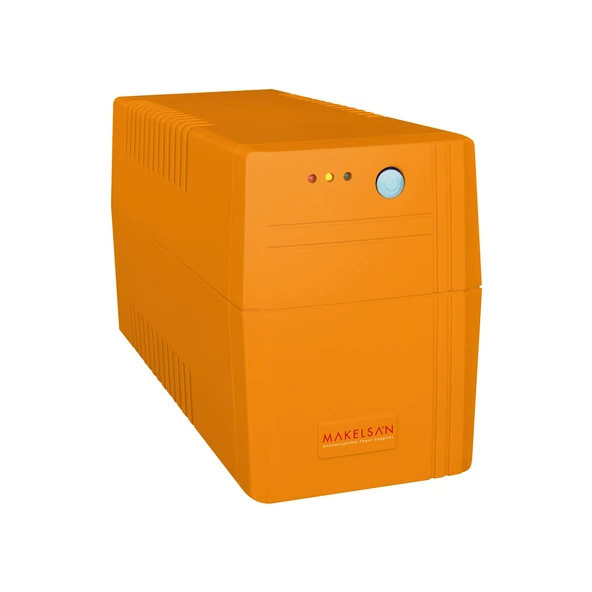 MAKELSAN LION 650VA 1x12V/7AH LINE INTERACTIVE UPS MU00650L11MP005 ürün görseli 1