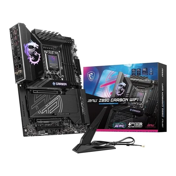 MSI MPG Z890 CARBON WIFI-7 DDR5 THUNDERBOLT-HDMI-DP PCIE 5.0