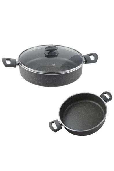 Mehtap Granit Karnıyarık Tenceresi 28 Cm - Resim 2