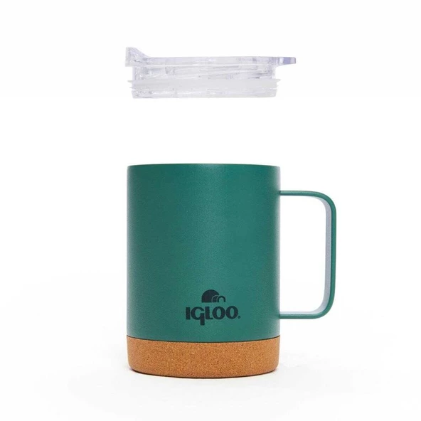 Igloo Cork Mug 350ml 205696 Yeşil - Resim 5