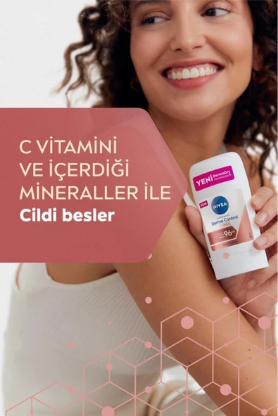 Nivea Derma Control Clinical Stick Deodorant 50 ml - Resim 3