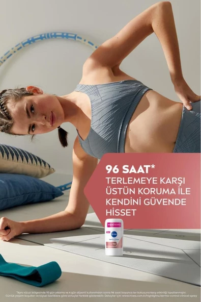 Nivea Derma Control Clinical Stick Deodorant 50 ml - Resim 4