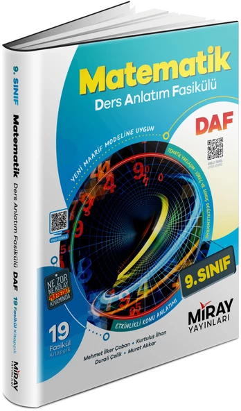 Miray 2025 9. Sınıf Matematik Ders Anlatım Fasikülleri ürün görseli 1