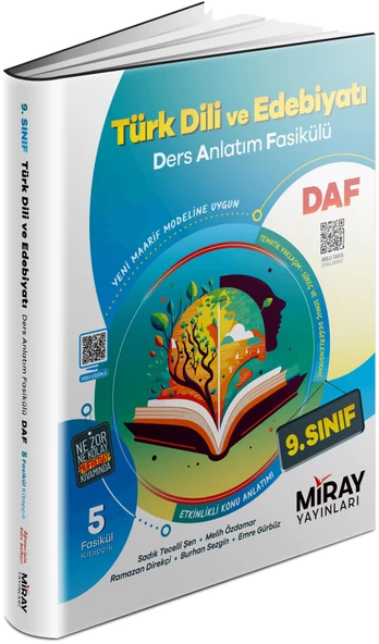 Miray 2025 9. Sınıf Türk Dili Ve Edebiyatı Ders Anlatım Fasikülleri ürün görseli 1