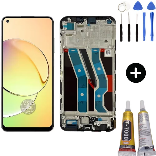 Realme 10 Uyumlu Çıtalı OLED Lcd Ekran Dokunmatik + Montaj Seti ürün görseli 1