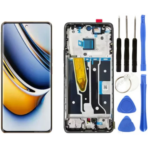 Realme 11 Pro Uyumlu Çıtalı Servis Lcd Ekran Dokunmatik + Tamir Seti ürün görseli 1