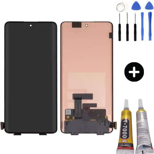 Realme 11 Pro Plus Uyumlu OLED Lcd Ekran Dokunmatik + Montaj Seti ürün görseli 1