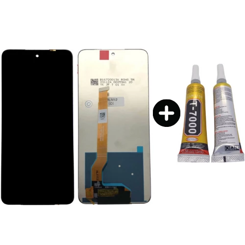 Realme 12 Uyumlu Lcd Ekran Dokunmatik + B7000 ürün görseli 1