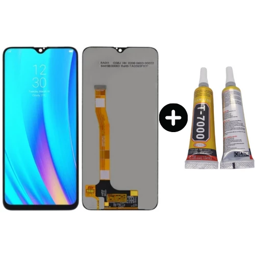 Realme 3 Pro Uyumlu Servis Lcd Ekran Dokunmatik + B7000 ürün görseli 1