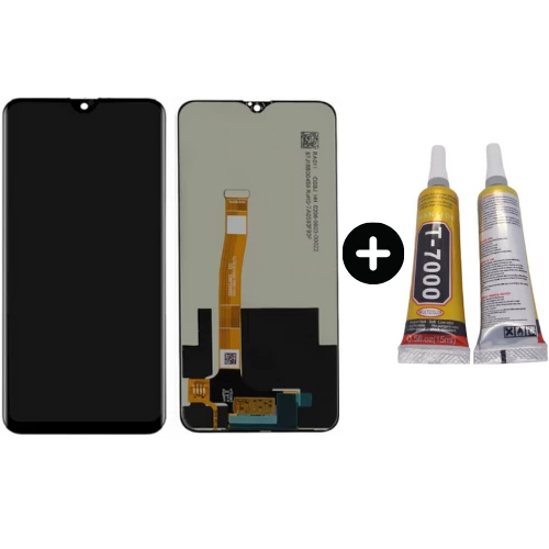 Realme 5 Pro Uyumlu OLED Lcd Ekran Dokunmatik + B7000 ürün görseli 1