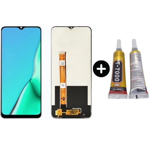 Realme 5s Uyumlu Servis Lcd Ekran Dokunmatik + B7000 ürün görseli 1