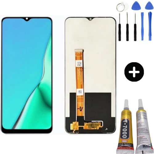 Realme 5s Uyumlu Servis Lcd Ekran Dokunmatik + Montaj Seti ürün görseli 1