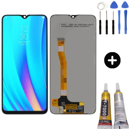 Realme 3 Pro Uyumlu Lcd Ekran Dokunmatik + Montaj Seti ürün görseli 1