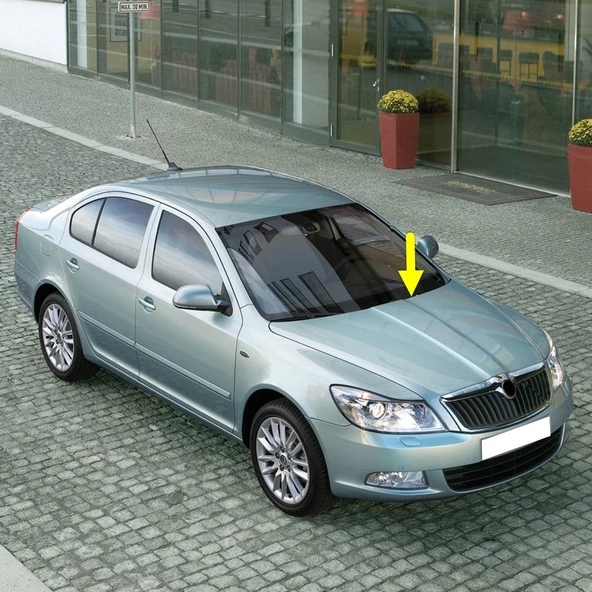 Skoda Octavia 2 A6 2009-2012 Ön Cam Sol Silecek Kolu 1Z1955409A ürün görseli 1