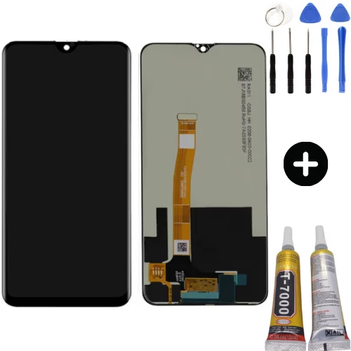 Realme 5 Pro Uyumlu HK Lcd Ekran Dokunmatik + Montaj Seti ürün görseli 1