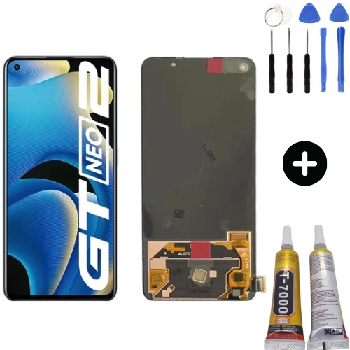 Realme GT Neo 2 Uyumlu Lcd Ekran Dokunmatik + Montaj Seti ürün görseli 1