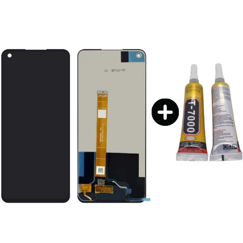 Realme 6 Rmx 2001 Uyumlu OLED Lcd Ekran Dokunmatik + B7000 ürün görseli 1