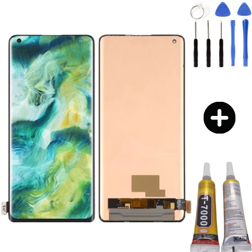 Oppo Find X2 Uyumlu OLED Lcd Ekran Dokunmatik + Montaj Seti ürün görseli 1