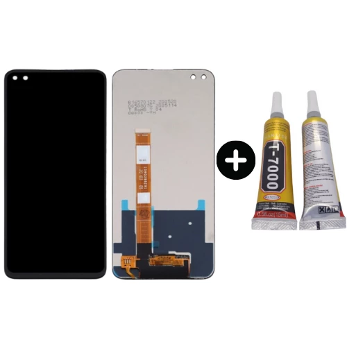 Realme 6 Pro Uyumlu HK Lcd Ekran Dokunmatik + B7000 ürün görseli 1