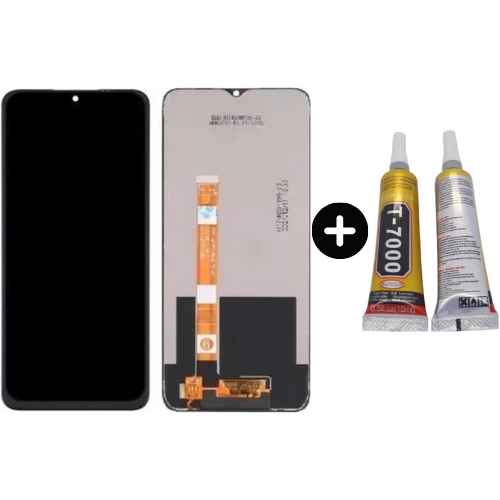 Realme 6i Uyumlu Servis Lcd Ekran Dokunmatik + B7000 ürün görseli 1