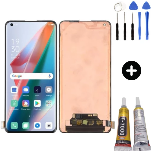 Oppo Find X3 Uyumlu HK Lcd Ekran Dokunmatik + Montaj Seti ürün görseli 1