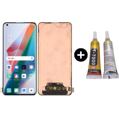 Oppo Find X3 Uyumlu Servis Lcd Ekran Dokunmatik + B7000 ürün görseli 1