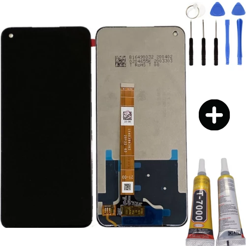 Realme 7 Uyumlu OLED Lcd Ekran Dokunmatik + Montaj Seti ürün görseli 1