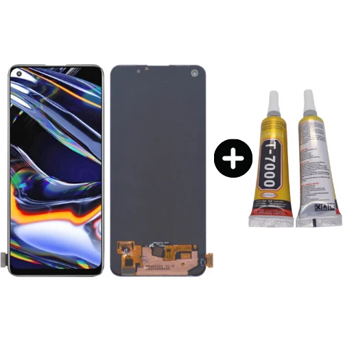 Realme 7 Pro UyumluTFT  Lcd Ekran Dokunmatik + B7000 ürün görseli 1