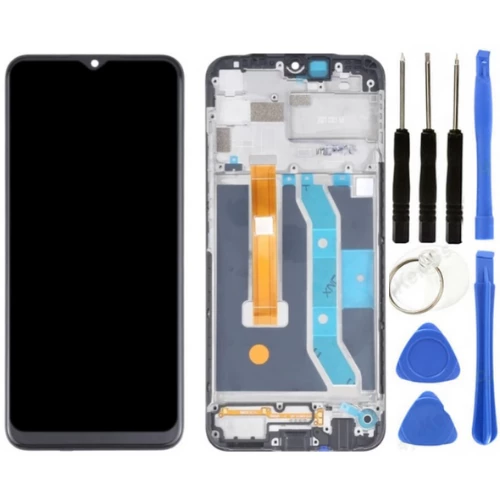 Realme C11 Rmx2185 Uyumlu Çıtalı HK Lcd Ekran Dokunmatik + Tamir Seti ürün görseli 1