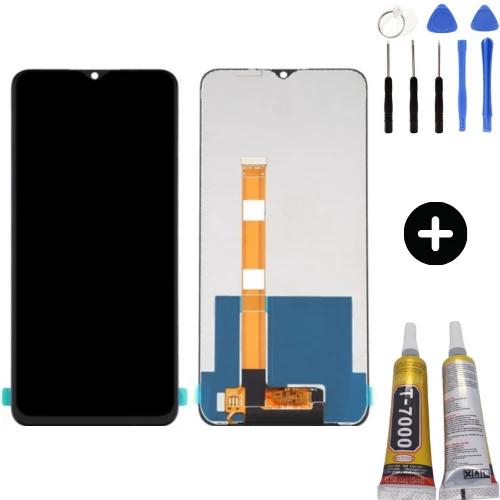 Realme C12 Uyumlu HK Lcd Ekran Dokunmatik + Montaj Seti ürün görseli 1