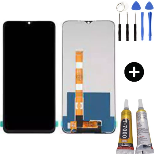 Realme C11 Rmx2185 Uyumlu HK Lcd Ekran Dokunmatik + Montaj Seti ürün görseli 1